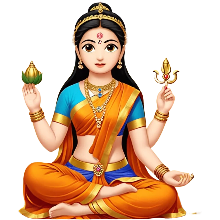 मॉं दुर्गा देवी सिंह पर विराजमान emoji
