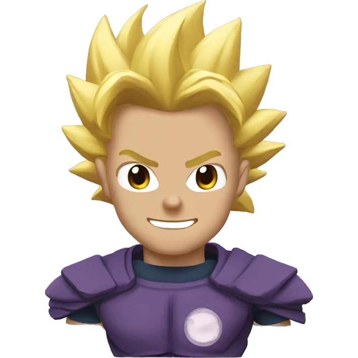 Super saiyan of love  emoji
