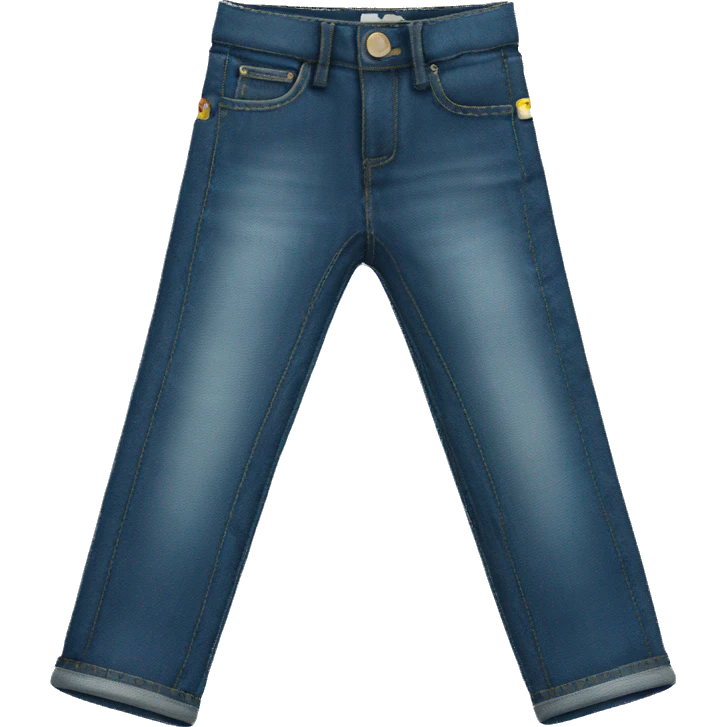 Children's jeans emoji