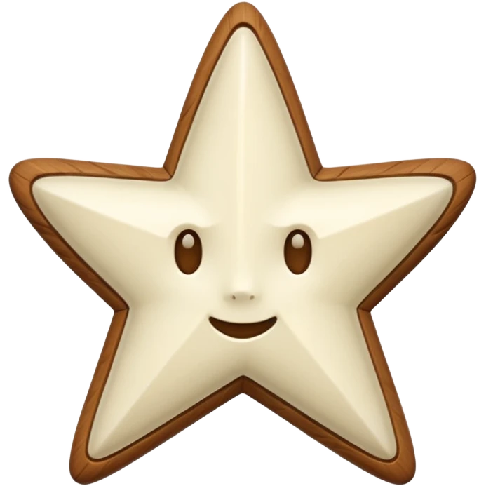 star carved from ivory emoji