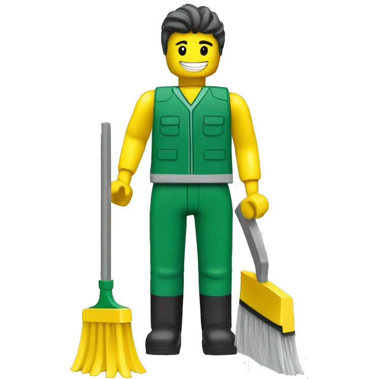 legoman cleaner emoji