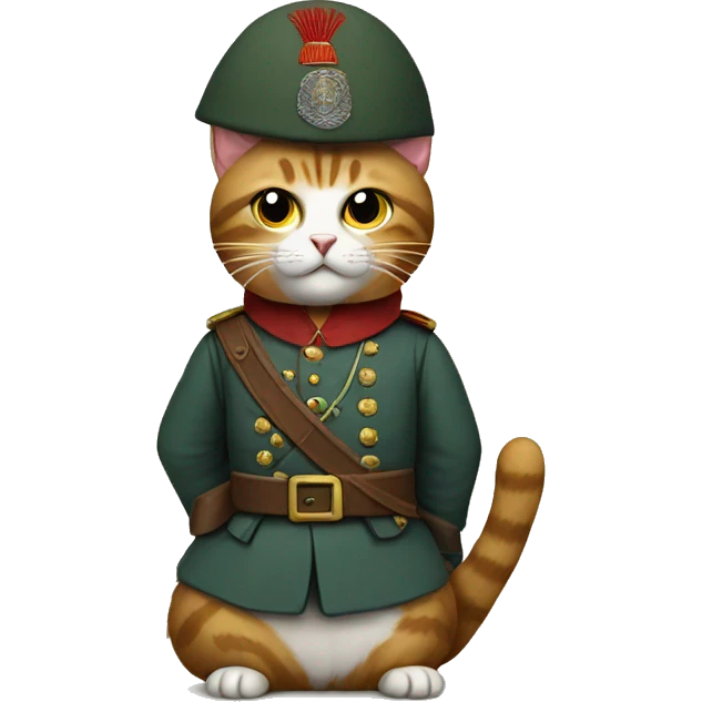 Ottoman soldier cat emoji