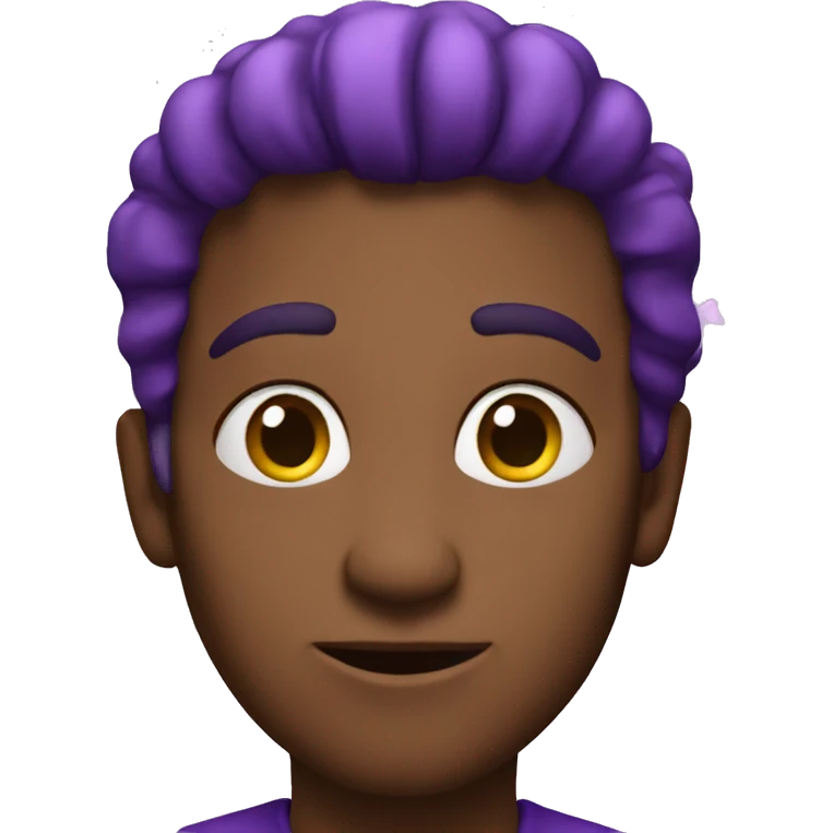 Stars purple emoji