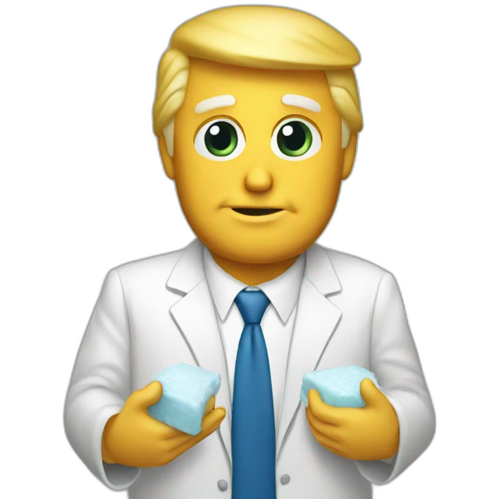 trump-holding-soap emoji