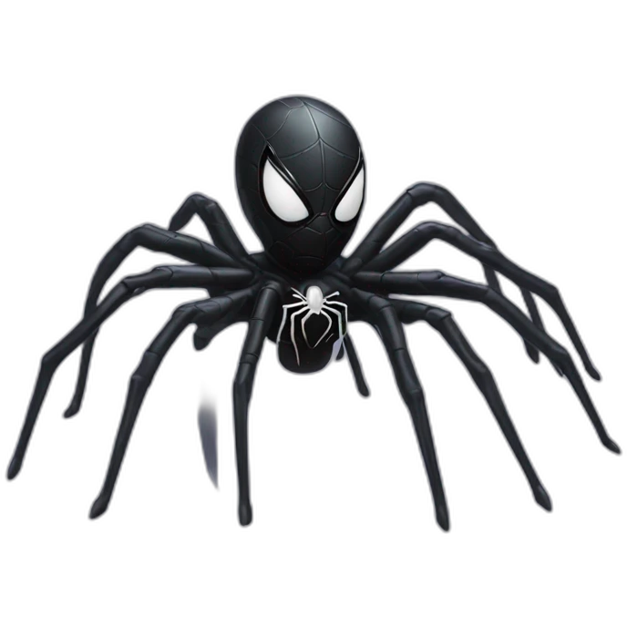 Symbiote suit spider-man emoji