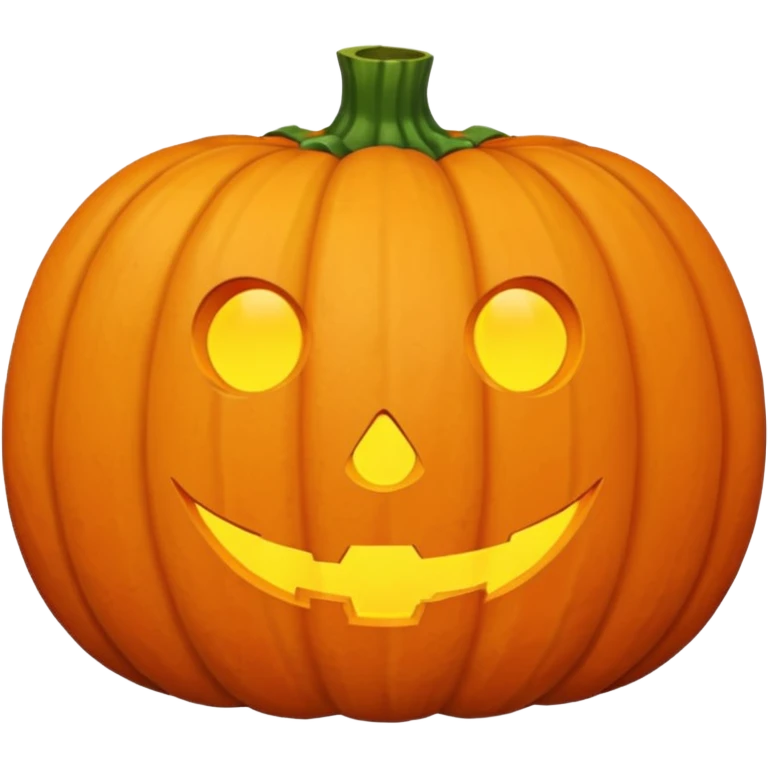 pumpkin without face emoji