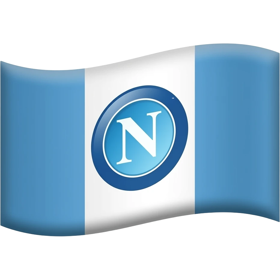 BANDIERA DEL NAPOLI emoji