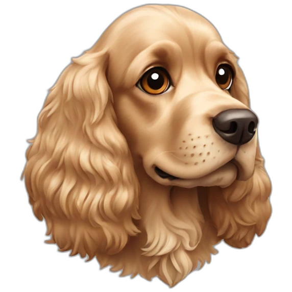Cocker spaniel emoji