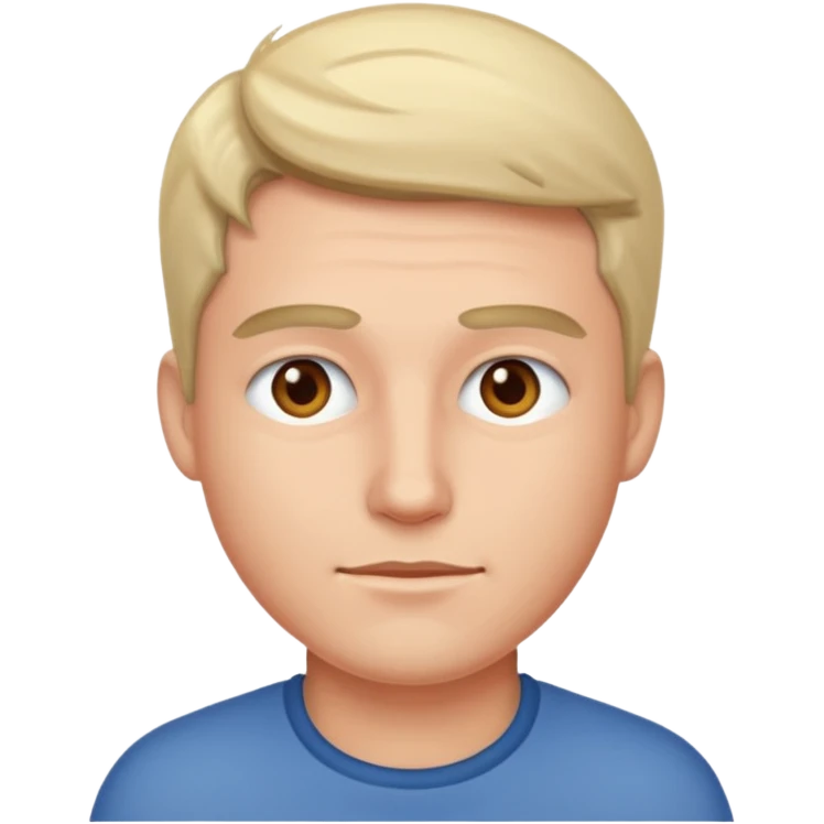 indoor portrait of a man emoji