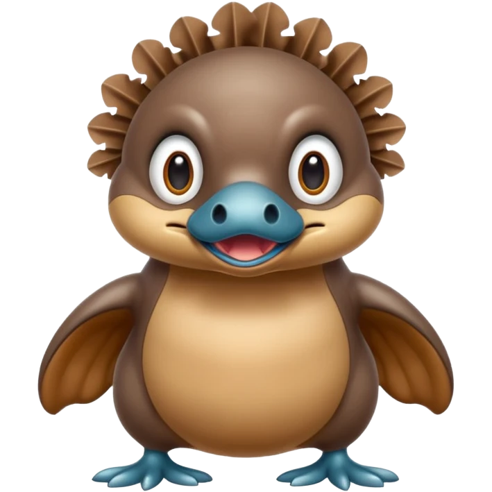 Angry platypus emoji