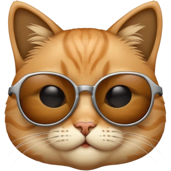 Cat wearing sunglasses emoji