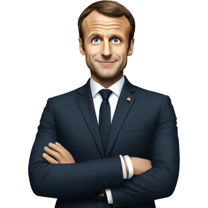 Emmanuel Macron emoji