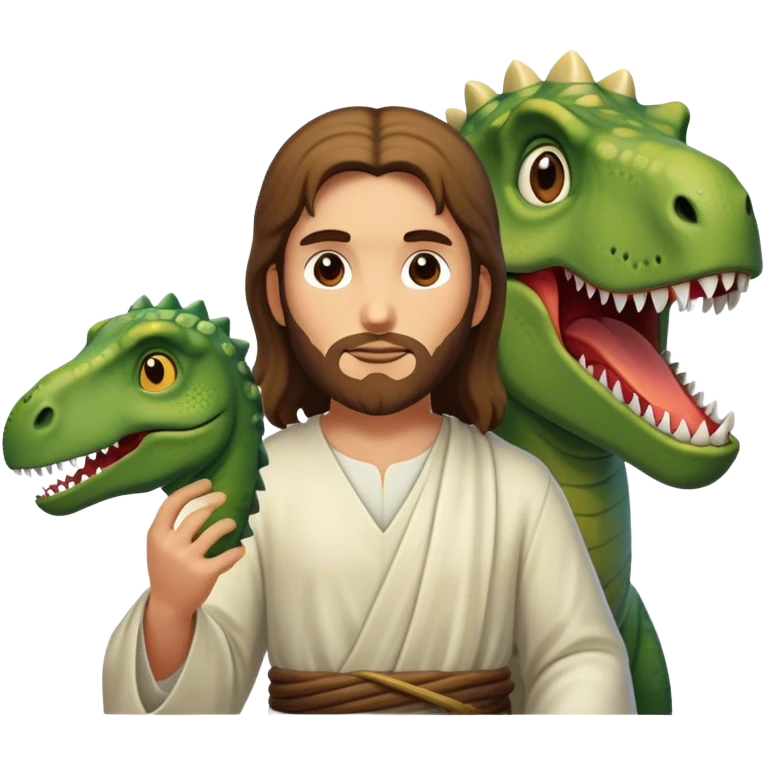 Dinosaur Jesus  emoji