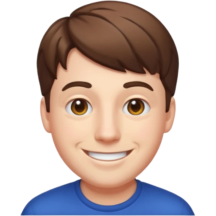 Make a emojis of mr beast face same to same real face  emoji
