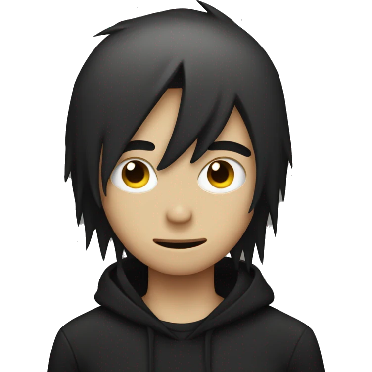 Emo boy emoji