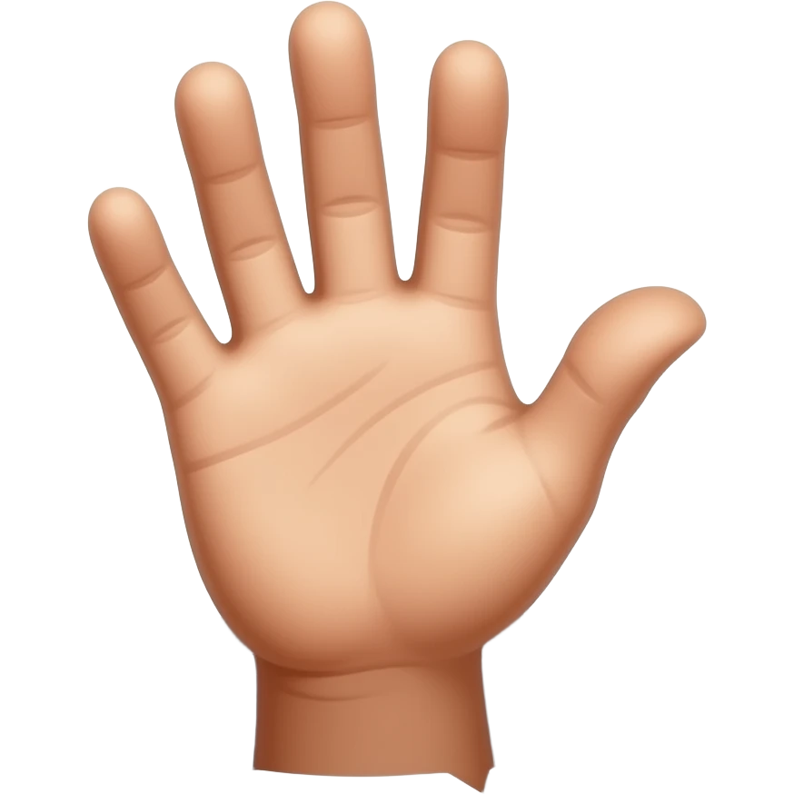 hand inside a whole emoji