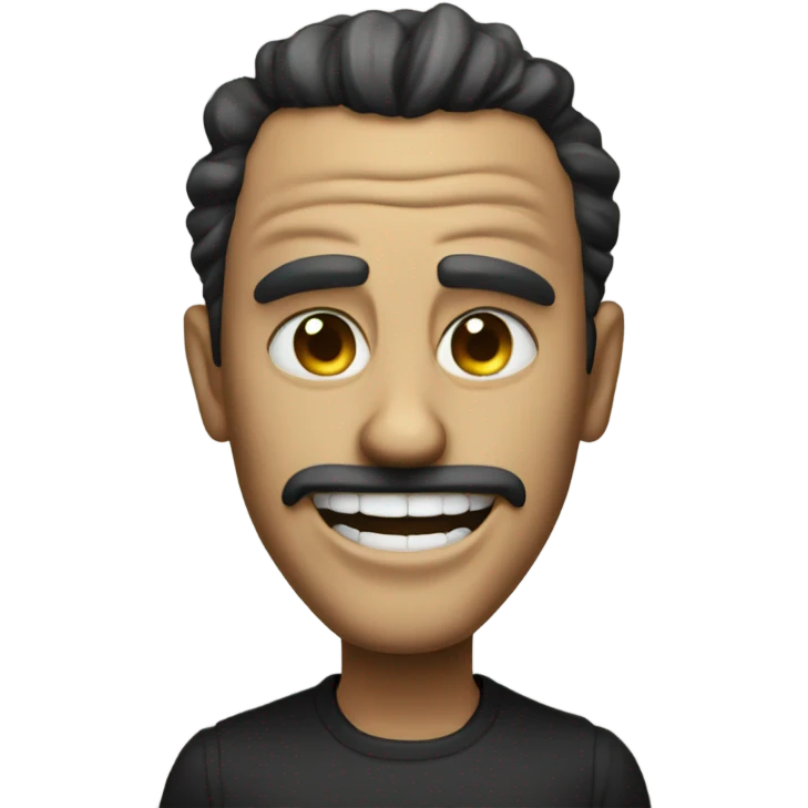 a villainous smiling face  emoji