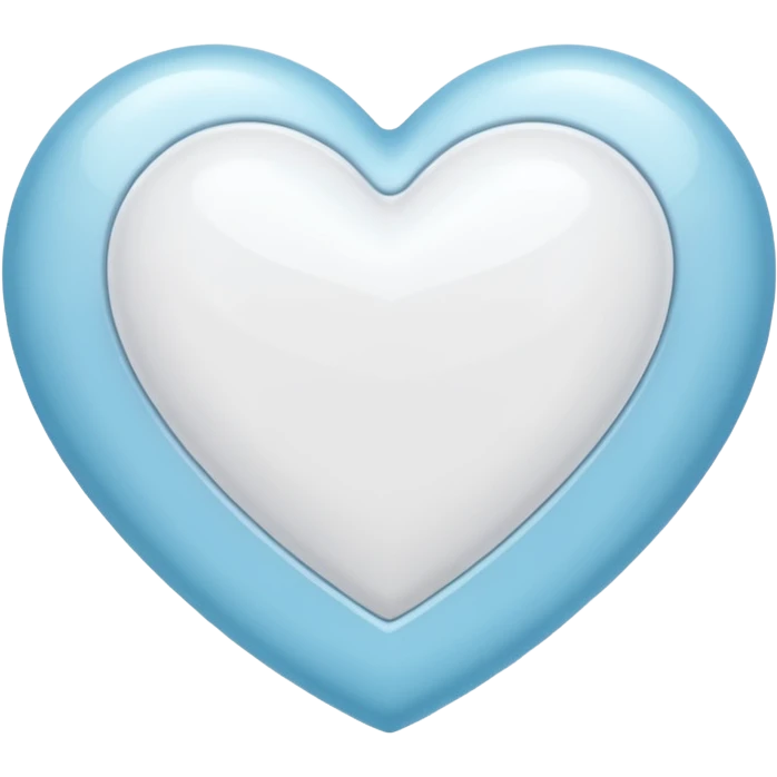 Corazón blanco emoji