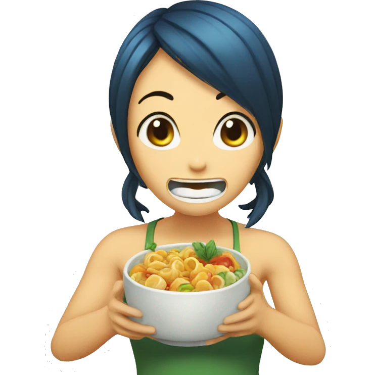 nami eating emoji