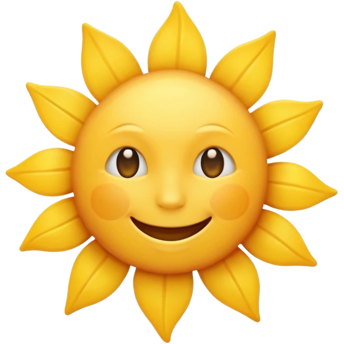 Emoji sun emoji