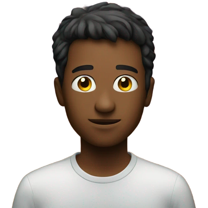 Person looking at fireworks  emoji