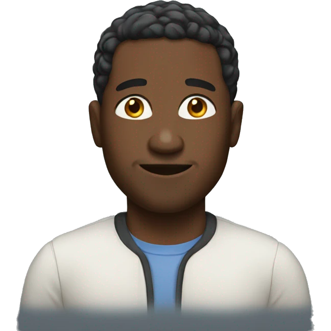 Black man  emoji