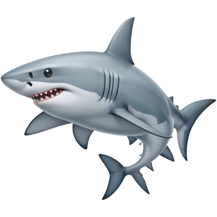 Un. Tiburón con piernas de humano. emoji