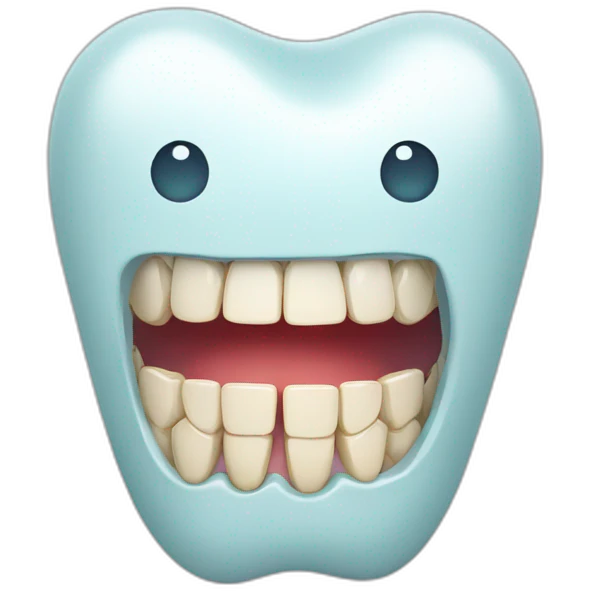 Teeth health emoji