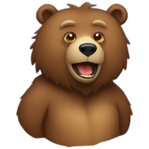 grizzly emoji