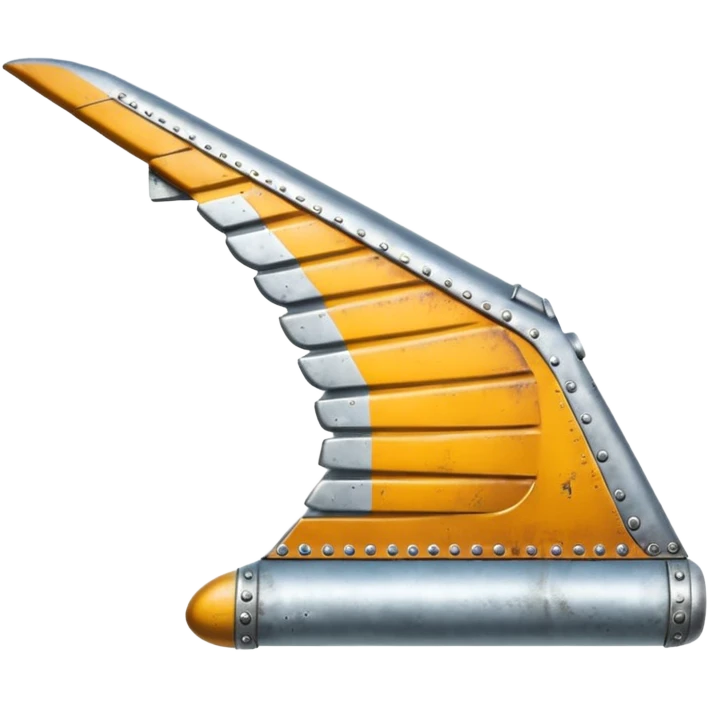 generate ultra realistic airplane wing  without air plane emoji