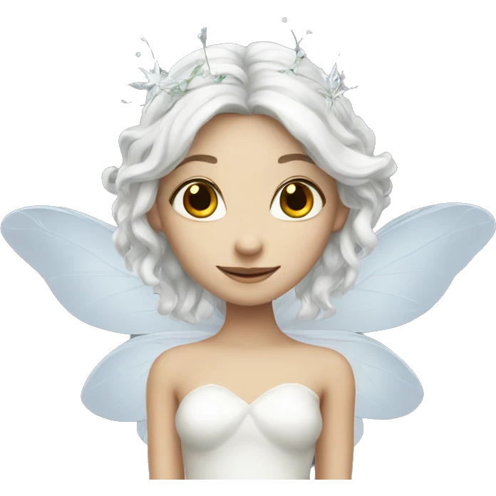 white fairy emoji