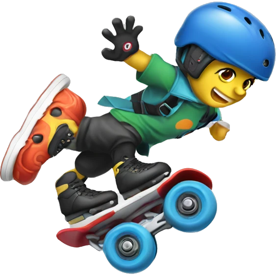 rollerblade twister emoji