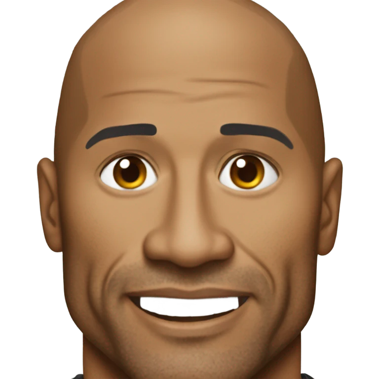 dwayne johnson emoji