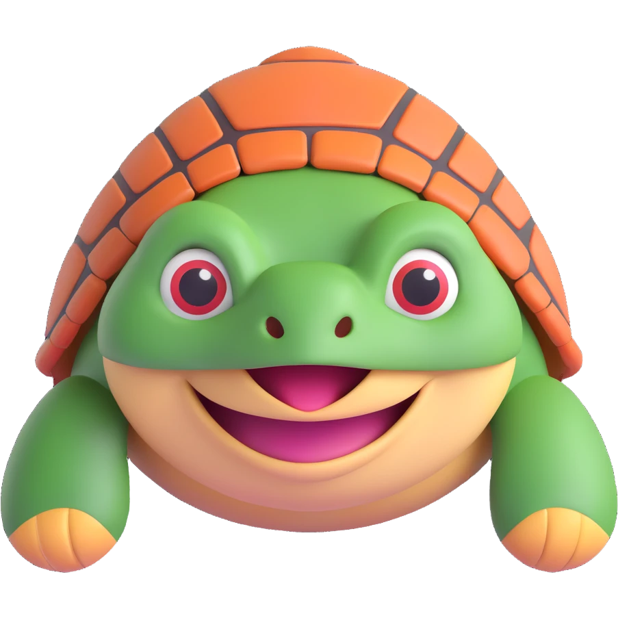 the face of the red ninja turtle  emoji