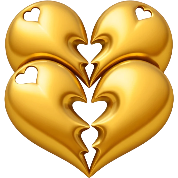 3 hearts of friendship emoji