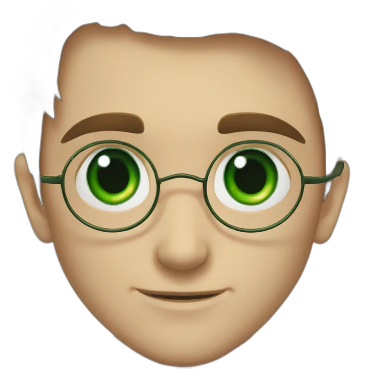 Harry Potter green eyes emoji