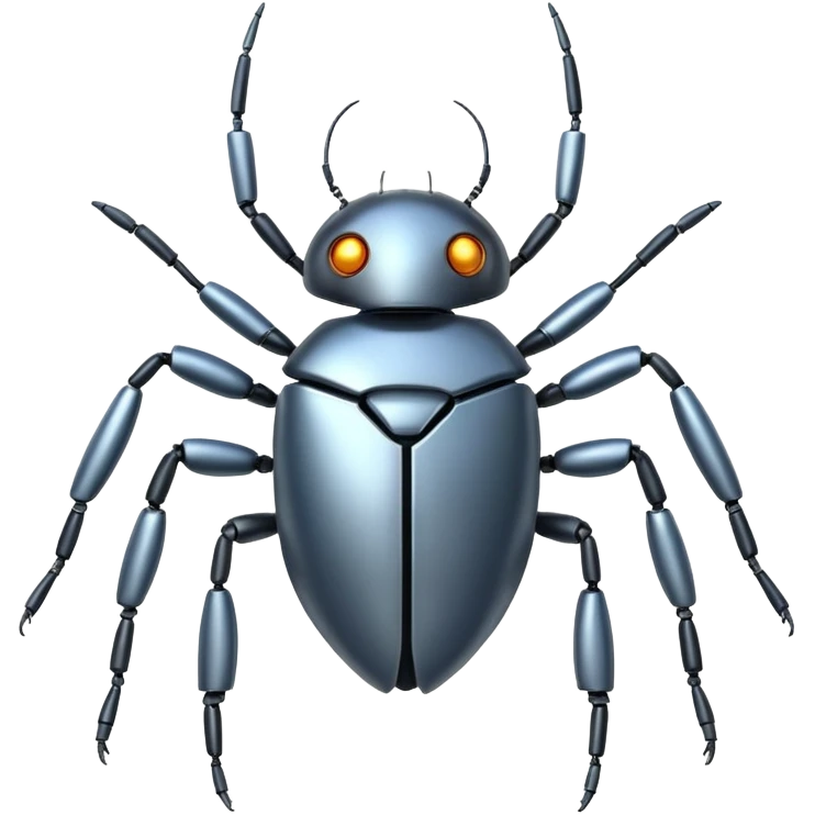robot bug emoji