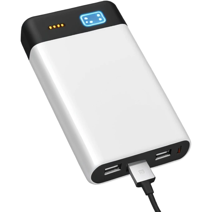 powerbank charging emoji