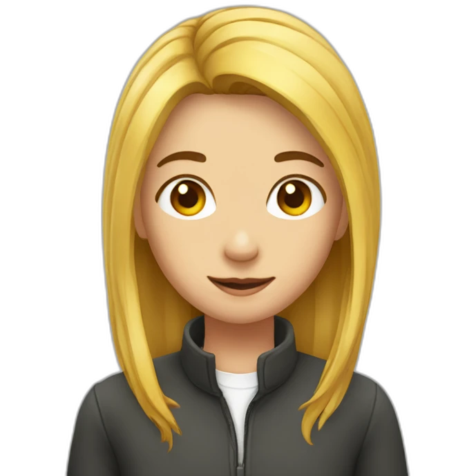Fille sur un homme emoji