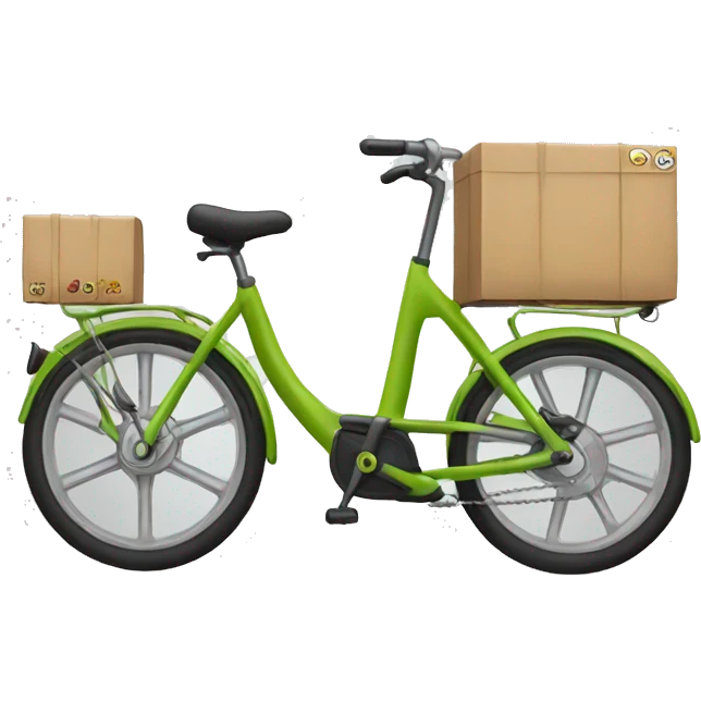Cargo bike emoji