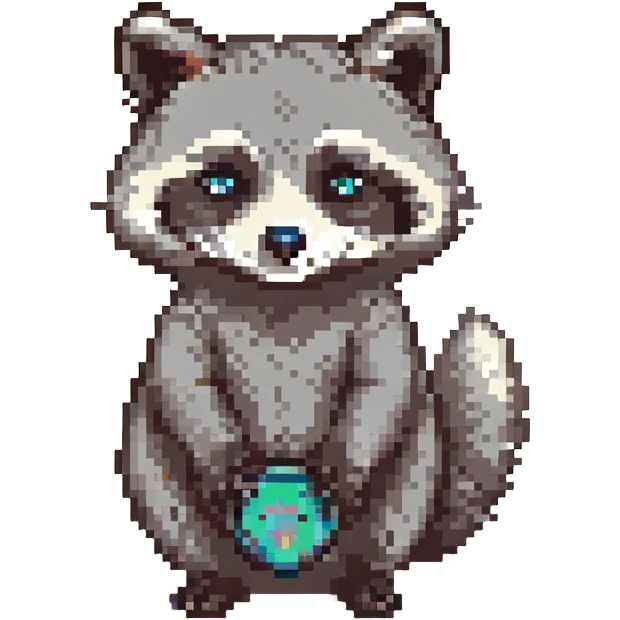 raccoon emoji