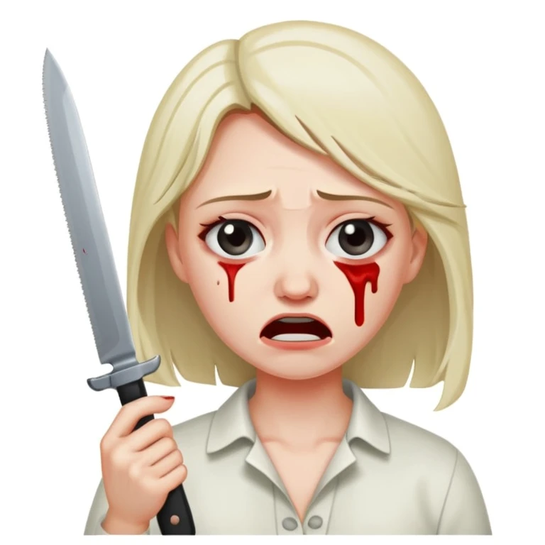 A lady killing herself emoji