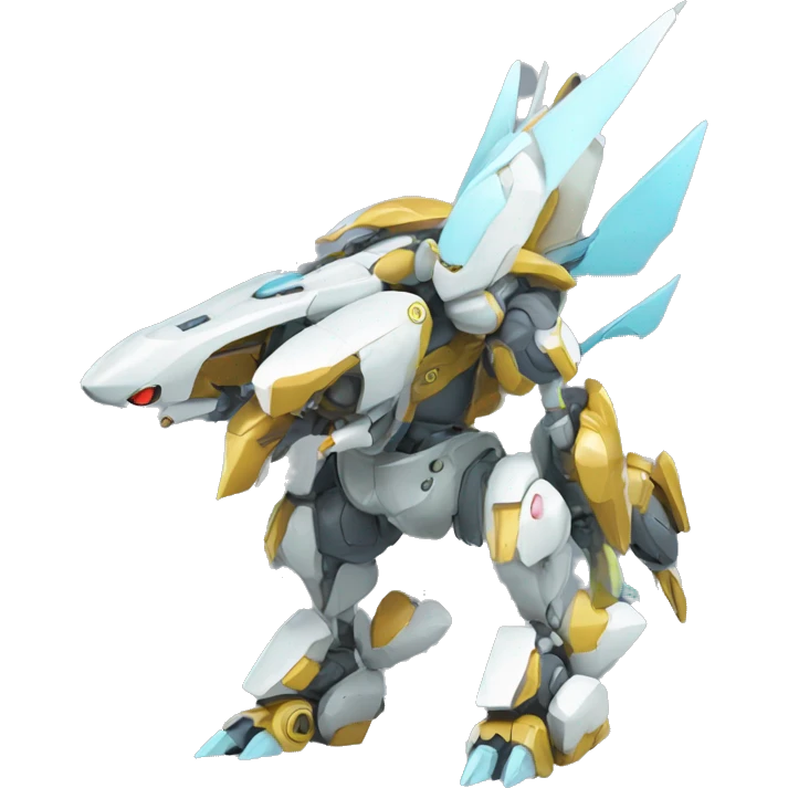 Futuristic Mechanical Pokémon-Medabot-Dragon full body emoji