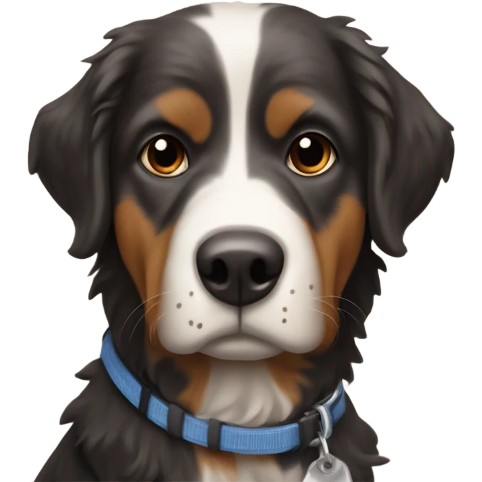 Bernie’s Mountain dog ￼ emoji