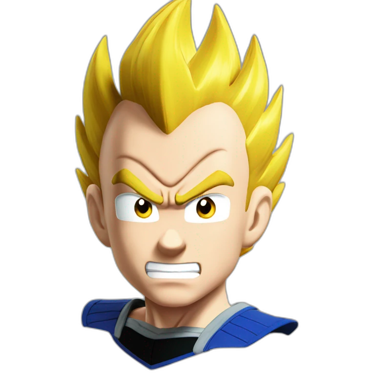 Vegeta 4k headshot emoji
