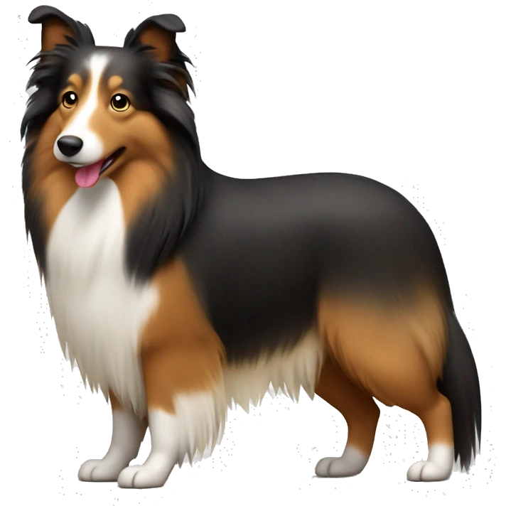 Shetland sheepdog emoji
