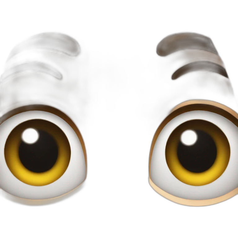 big eyes surprised emoji