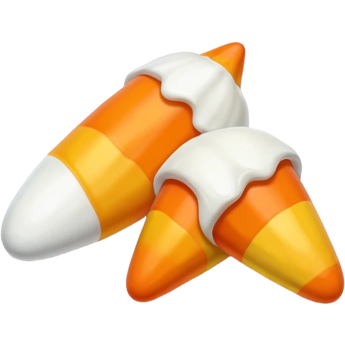 Candy corn cob emoji