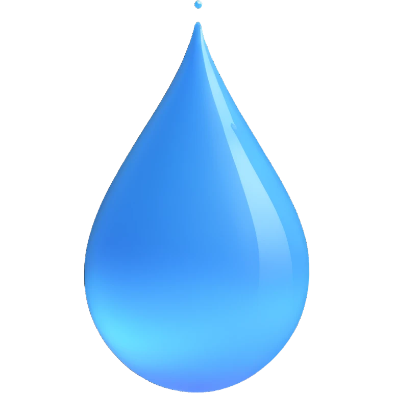 water droplet emoji