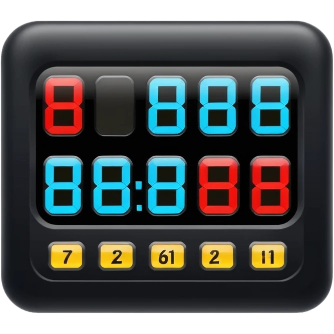 flip scoreboard emoji